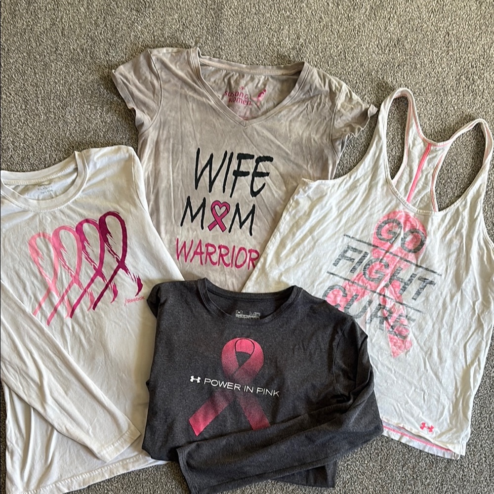 Pink Ribbon Graphic Tees Collection